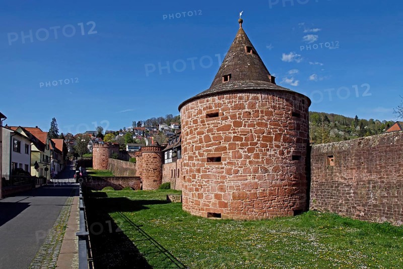 Medieval town fortification at the Untertor