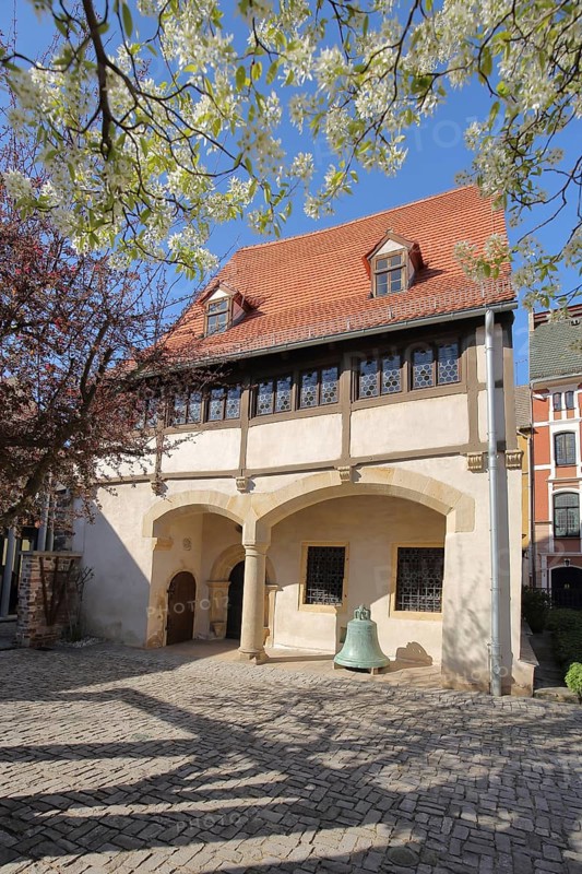 Inner courtyard of UNESCO Luther's Birthplace