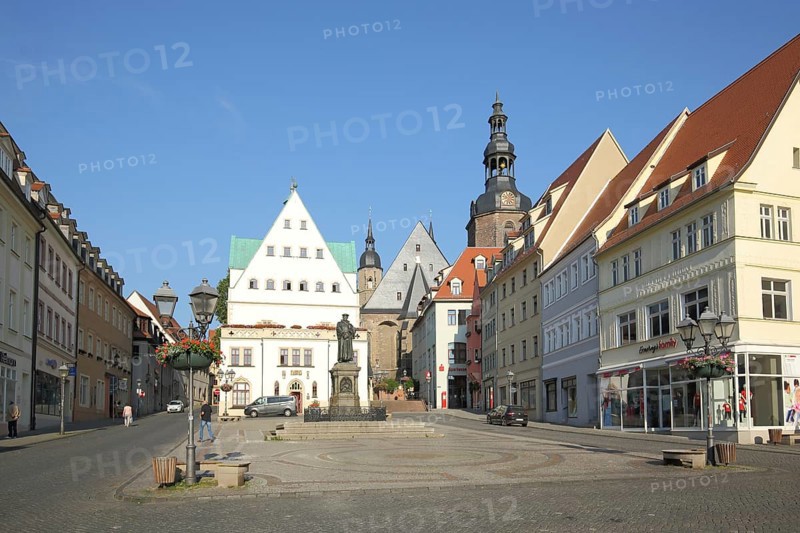 Market Square with Luther Monument