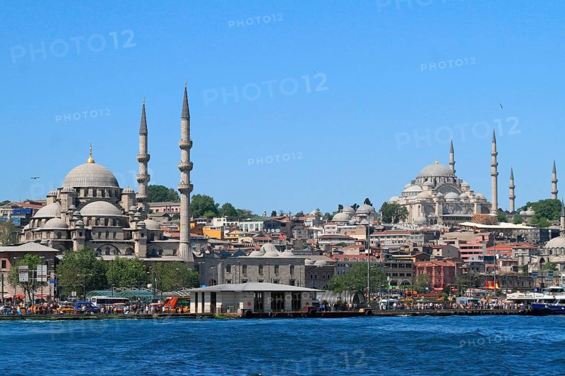 New Mosque and Suleymaniye Mosque