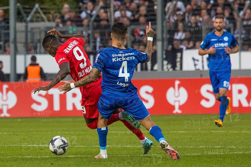 DFB Pokal 2nd main round 22/23 GAZI-Stadion auf der Waldau Stuttgart