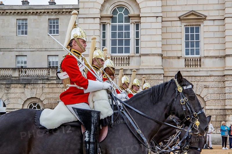 Changing of the Royal Horse Guards at Whitehall