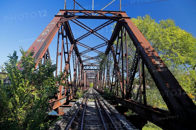 Abandond railway bridge