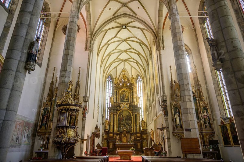 St. Vitus Cathedral interior view