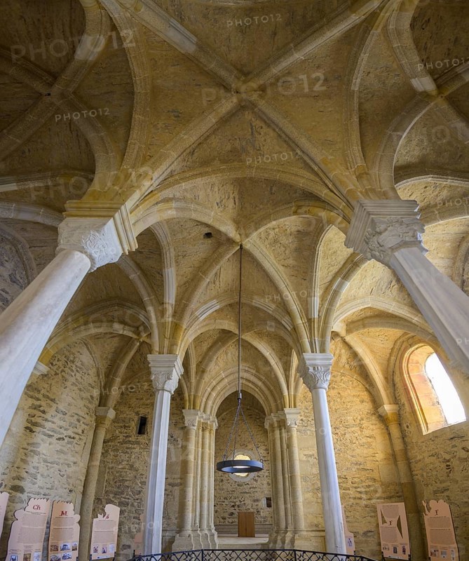 Upper floor Romanesque double chapel