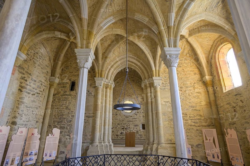 Upper floor Romanesque double chapel