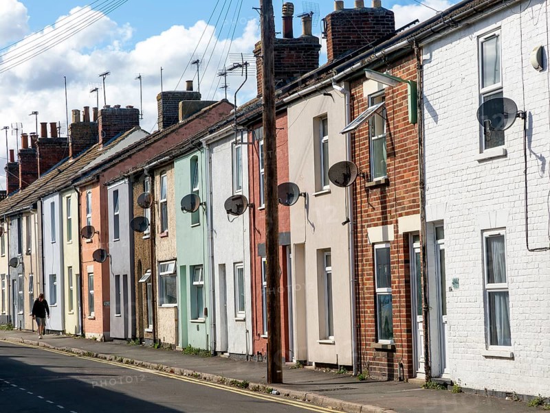 Row of terraced houses