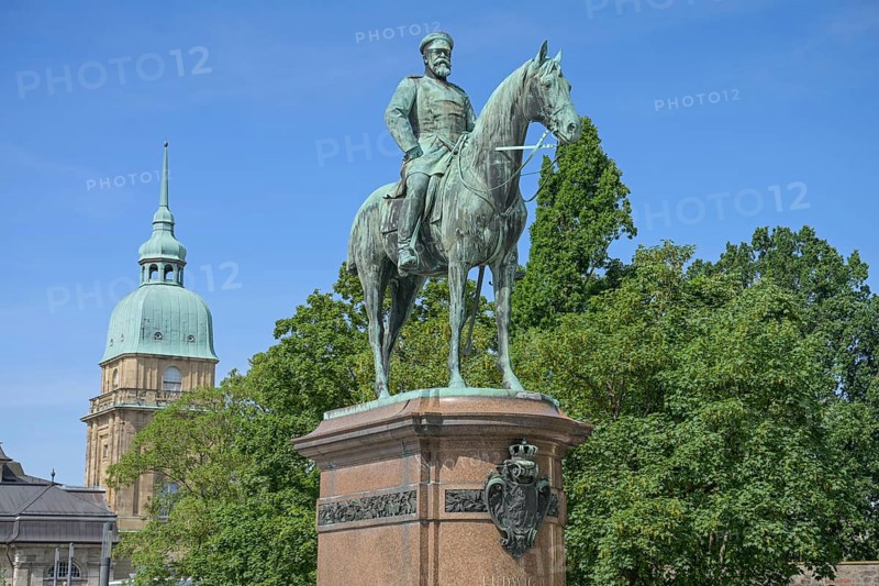 Equestrian Monument Grand Duke Ludwig IV