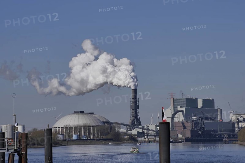 The Moorburg coal-fired power station