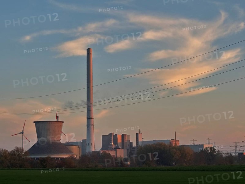 The Robert Frank power plant in Landesbergen