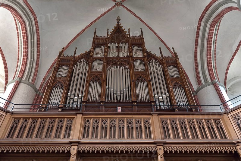 Furtwaengler organ from 1867 in Bardowick Cathedral