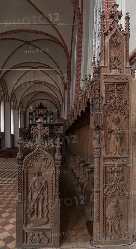 Choir stalls from the 15th century