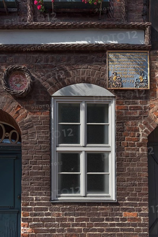 Historic family coat of arms of the former protective force of the Luenburg Council around 1655