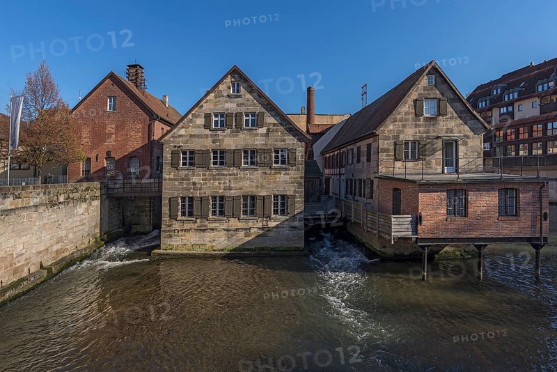 Old mill and old forge on the right