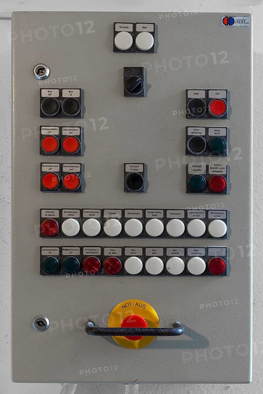Switch cabinet in the E-Werk