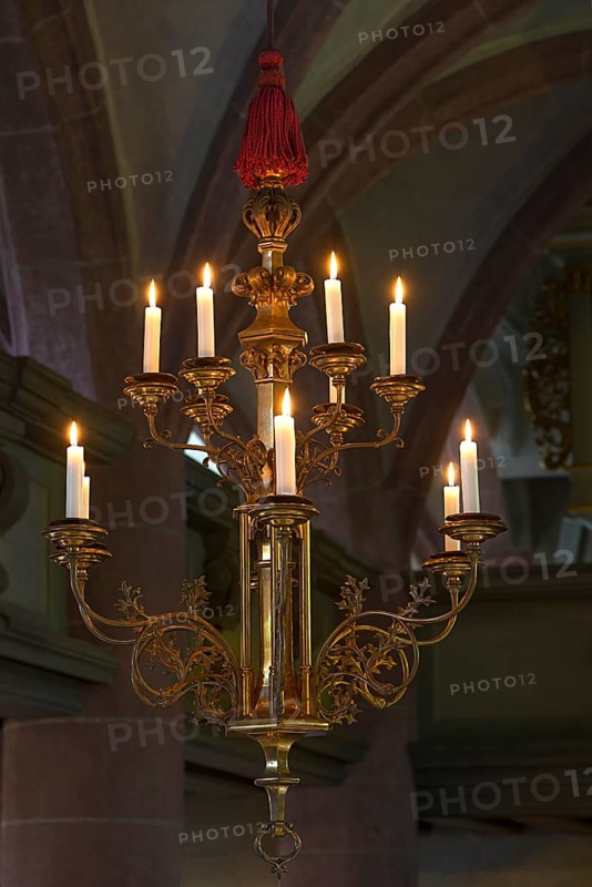Brass candlestick from 1878