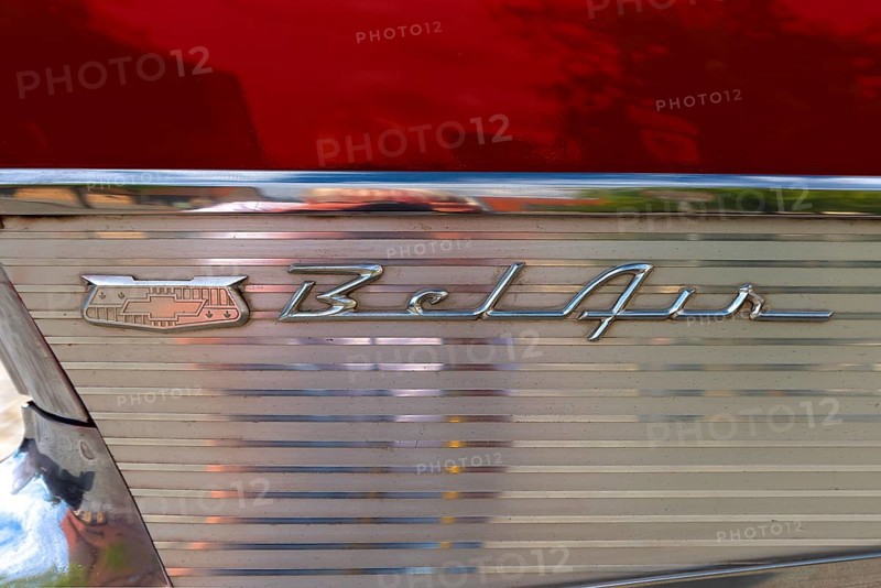 Lettering from Chevrolet Belair