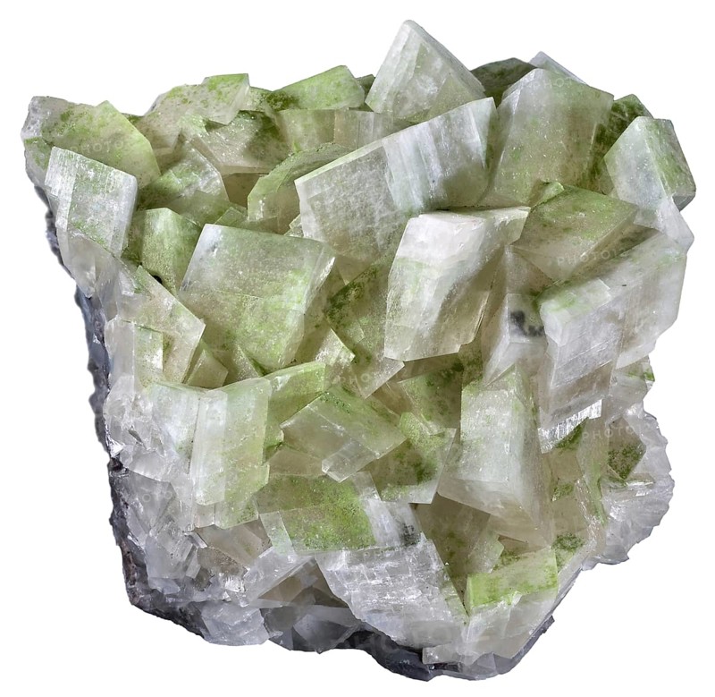 Duftite on Calcite