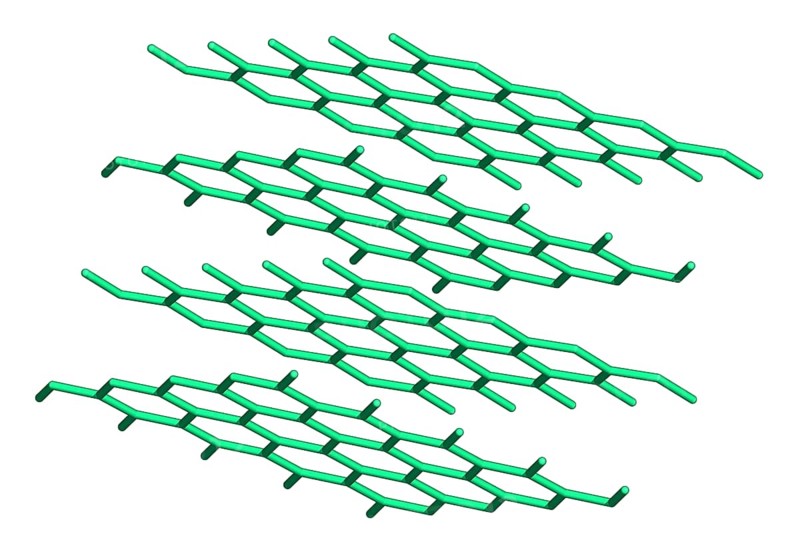 The mineral graphite