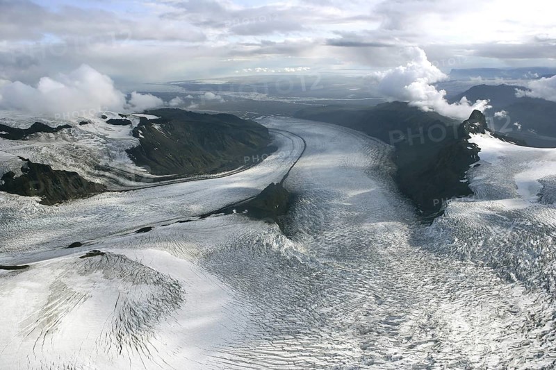 Skaftafellsjokull Tongue of the Vatnajokull Glacier