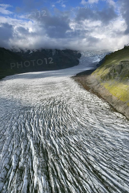 Skaftafellsjokull Tongue of the Vatnajokull Glacier