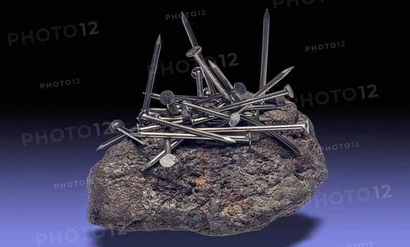 Magnetite or Lodestone is Iron Ore Showing Magnetic Properties