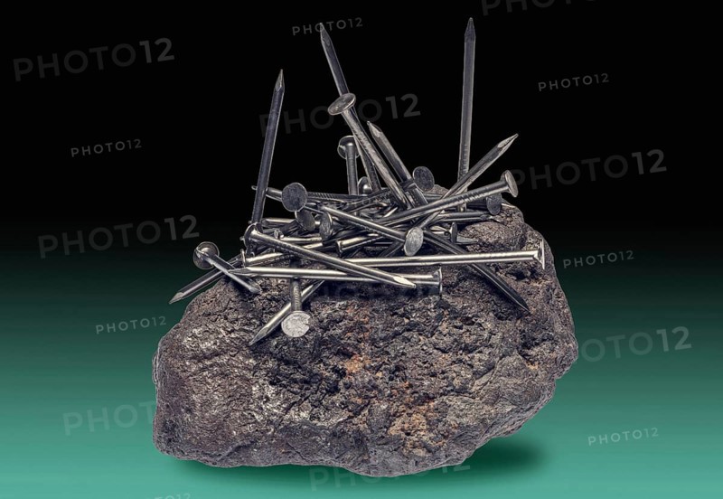 Magnetite or Lodestone is Iron Ore Showing Magnetic Properties