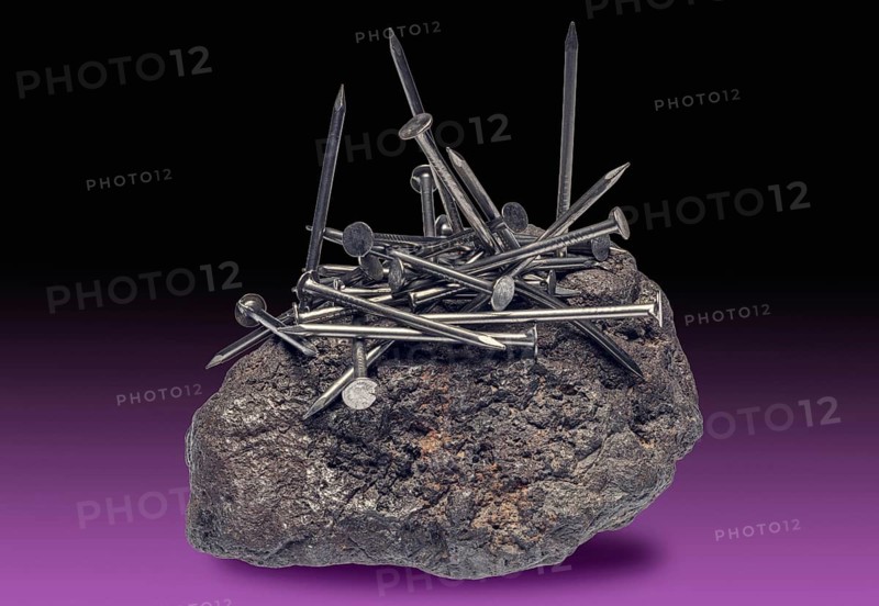 Magnetite or Lodestone is Iron Ore Showing Magnetic Properties