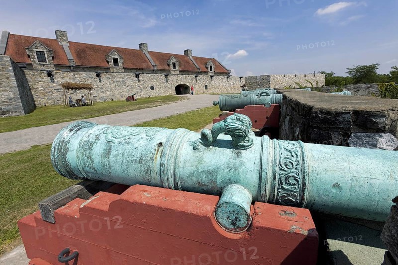 Black Powder Cannons at Fort Ticonderoga