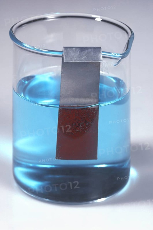 Zinc Strip in Copper Sulfate Solution #2