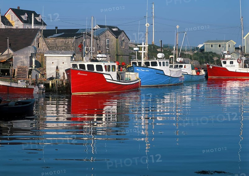 Early Morning Fishing Boats