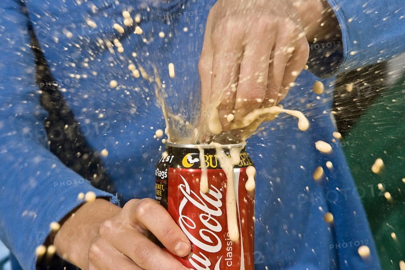 Exploding Soda Can