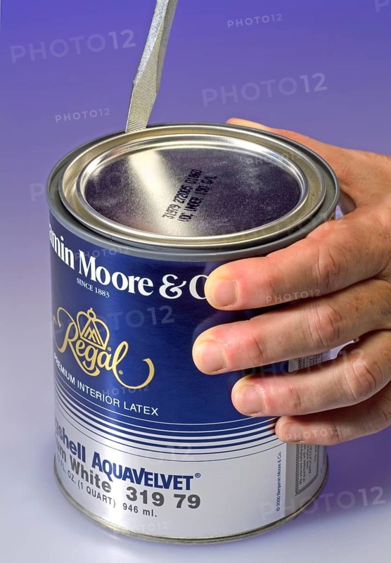 Opening Paint Can with Screwdriver