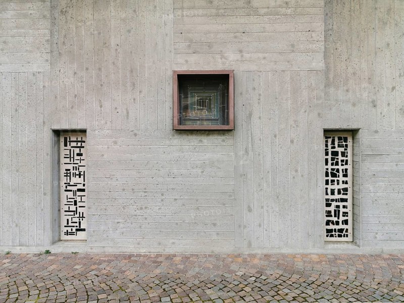 Detail of the facade
