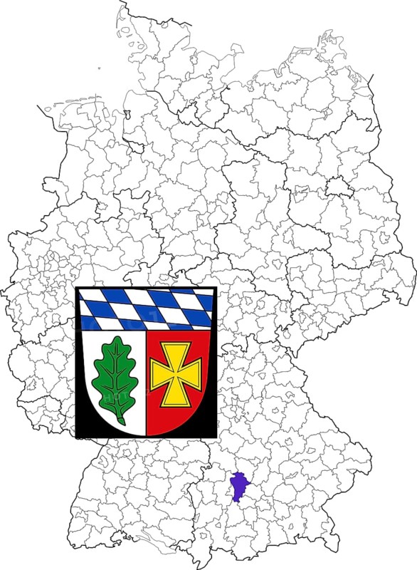 County of Aichach-Friedberg in Bavaria