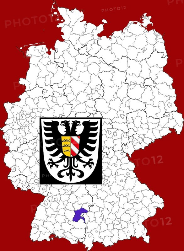 County Alb-Donau-Kreis in Baden-Wuerttemberg