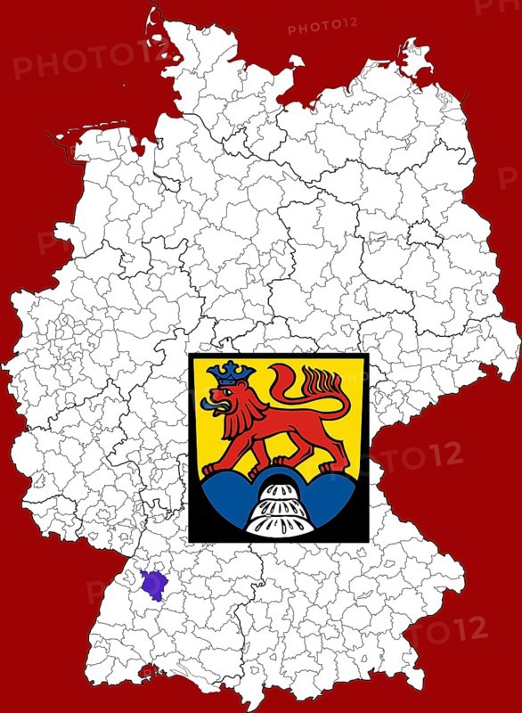 County of Calw in Baden-Wuerttemberg