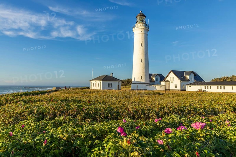 Evening atmosphere at Hirtshals lighthouse