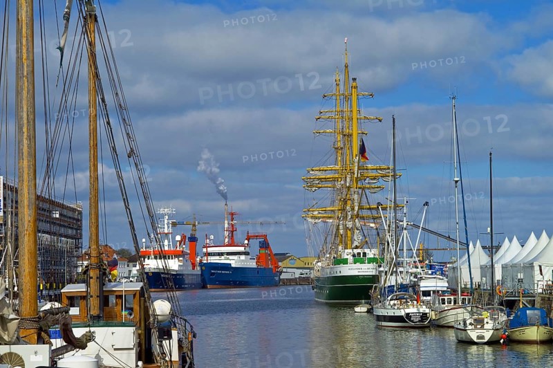 In the fishing port of Bremerhaven