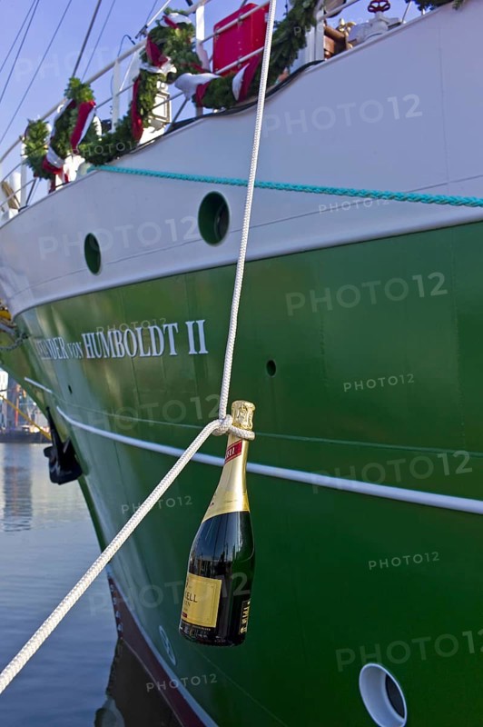 Champagne bottle