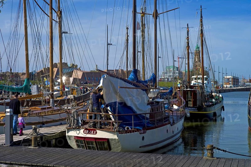 Traditional ships in the New Harbour