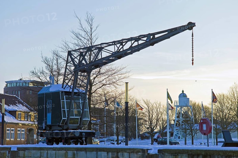 Steam shunting crane