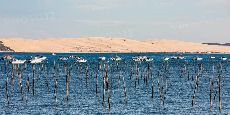Boats off Cap Ferret