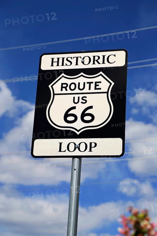 Sign in Seligman on historic Route 66 in the Wild West. Seligman