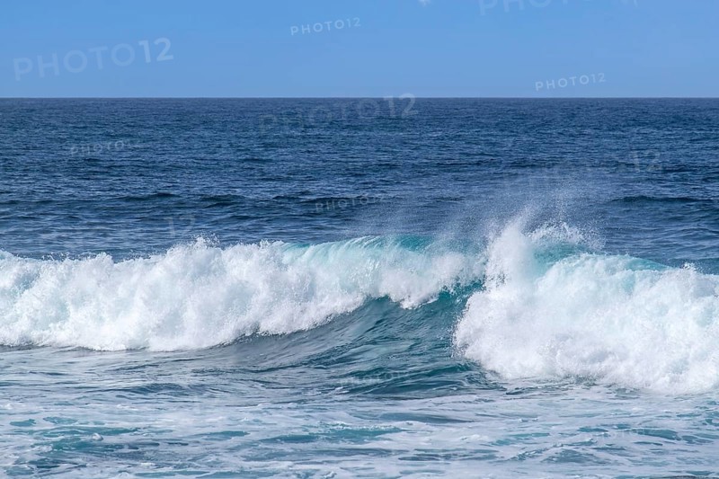 Wave with spray