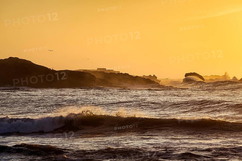 Sunset on the Atlantic Ocean