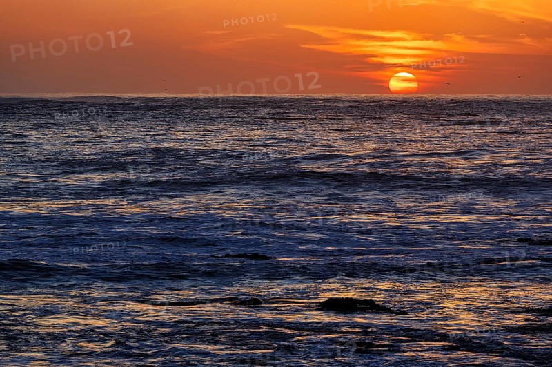 Sunset on the Atlantic Ocean
