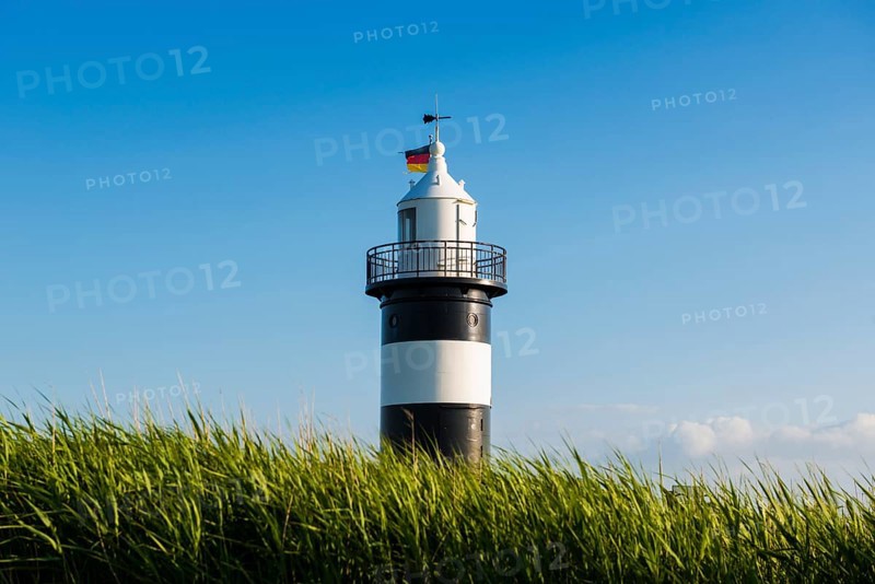 Black and white lighthouse