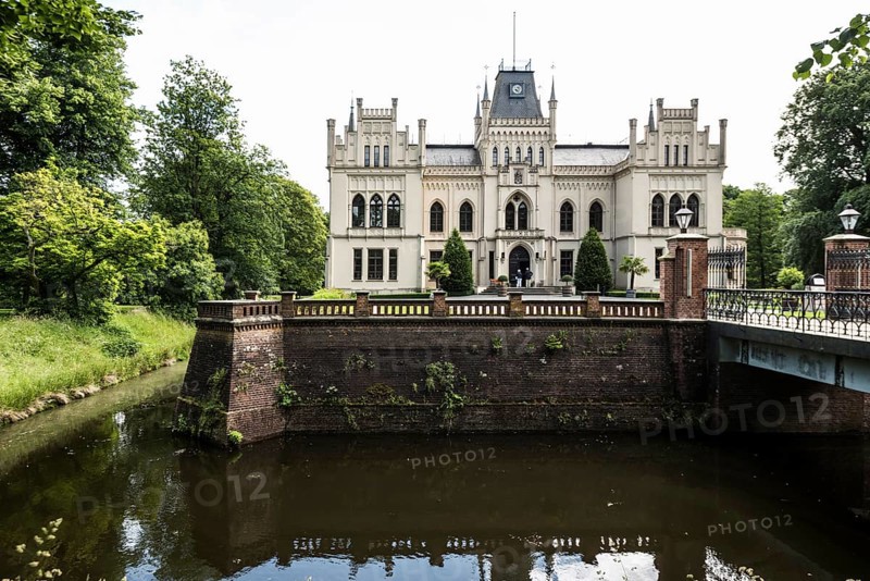 Moated castle and park