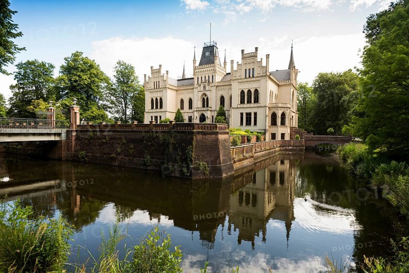 Moated castle and park